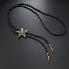 Kravata WESTERN SILVER HORSE MARINE