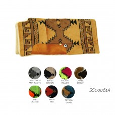 Volnena western podsedelnica PILE PADDED