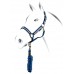 Oglavka in povodec EQUESTRO WHITE TRIM Oglavka in povodec EQUESTRO WHITE TRIM