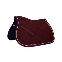 Večnamenska podsedelnica EQUESTRO® SHAPED SHINY, bombažna - več barv
