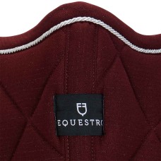 Večnamenska podsedelnica EQUESTRO® SHAPED SHINY, bombažna - več barv