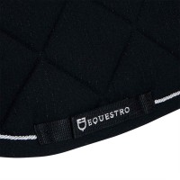 Večnamenska podsedelnica EQUESTRO® SHAPED SHINY, bombažna - več barv