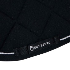 Večnamenska podsedelnica EQUESTRO® SHAPED SHINY, bombažna - več barv