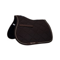Večnamenska podsedelnica EQUESTRO® SHAPED SHINY, bombažna - več barv