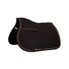 Večnamenska podsedelnica EQUESTRO® SHAPED SHINY, bombažna - več barv