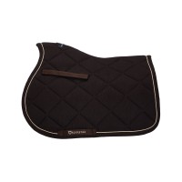 Večnamenska podsedelnica EQUESTRO® SHAPED SHINY, bombažna - več barv