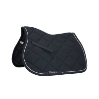 Večnamenska podsedelnica EQUESTRO® SHAPED SHINY, bombažna - več barv