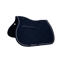 Večnamenska podsedelnica EQUESTRO® SHAPED SHINY, bombažna - več barv