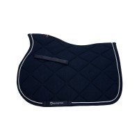 Večnamenska podsedelnica EQUESTRO® SHAPED SHINY, bombažna - več barv