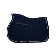 Večnamenska podsedelnica EQUESTRO® SHAPED SHINY, bombažna - več barv