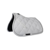 Večnamenska podsedelnica EQUESTRO® SHAPED SHINY, bombažna - več barv