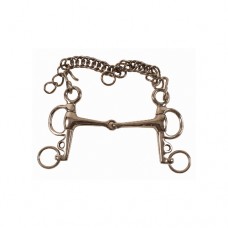 Pelham brzda SOLID INOX PONY