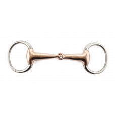 Eggbutt olivna brzda HOLLOW COPPER 23mm