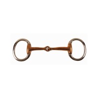 Eggbutt olivna brzda SOLID COPPER 18mm Eggbutt olivna brzda SOLID COPPER 18mm