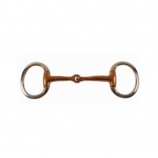 Eggbutt olivna brzda SOLID COPPER 18mm