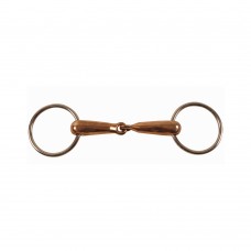 Votla snaffle brzda INOX COPPER MOUTH 23/65mm