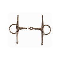 Brzda FULL CHEEK TWISTED INOX 15mm