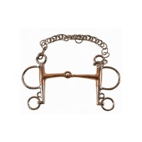 Pelham brzda COPPER INOX 13/50mm Pelham brzda COPPER INOX 13/50mm