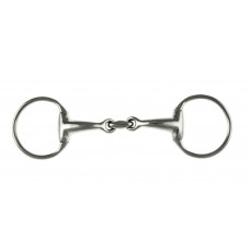 Eggbutt brzda DOUBLE JOINTED INOX CURVED 20mm