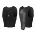 Otroški zaščitni jopič EQUESTRO Back Protector - črn