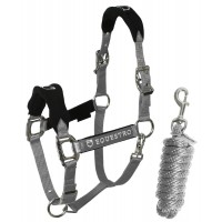 Set oglavka + povodec EQUESTRO SHAPED - siva Set oglavka + povodec EQUESTRO SHAPED - siva