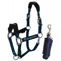 Set oglavka + povodec EQUESTRO SHAPED - temno modra Set oglavka + povodec EQUESTRO SHAPED - temno modra