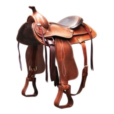Western sedlo Red Horns REINER 