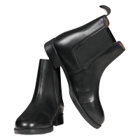 Otroški jahalni gležnjarji LEATHER, usnjeni