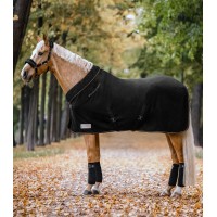 Flis odeja za znoj FLUFFY-W BLACK Flis odeja za znoj FLUFFY-W BLACK