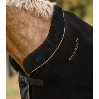 Flis odeja za znoj FLUFFY-W BLACK