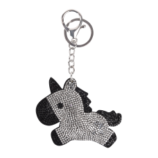 Obesek za ključe UNICORN - črn
