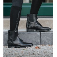 Jahalni gležnjarji LACES, usnjeni