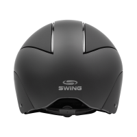 Jahalna čelada SWING H24 CHROME MATT BLACK