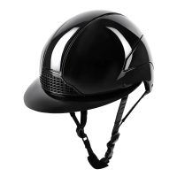 Jahalna čelada SWING H24 BLACK GLOSSY