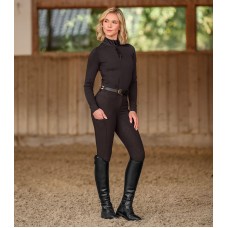 Funkcijski ženski pol-puli ESTER dolg rokav