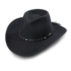 Western klobuk RENO BLACK