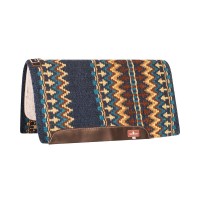 Western podsedelnica CLASSIC EQUINE volna/filc 85 X 95 cm, navy/chestnut Western podsedelnica CLASSIC EQUINE volna/filc 85 X 95 cm, navy/chestnut