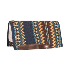 Western podsedelnica CLASSIC EQUINE volna/filc 85 X 95 cm, navy/chestnut Western podsedelnica CLASSIC EQUINE volna/filc 85 X 95 cm, navy/chestnut