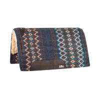 Western podsedelnica CLASSIC EQUINE SENSORFLEX, filc/volna 86 x 96 cm, navy/chesnut Western podsedelnica CLASSIC EQUINE SENSORFLEX, filc/volna 86 x 96 cm, navy/chesnut