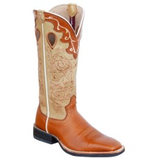 Ženski western škornji Twisted X Ruff Stock kvadratni HAZEL