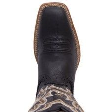 Ženski western škornji Twisted X Ruff Stock kvadratni BLACK
