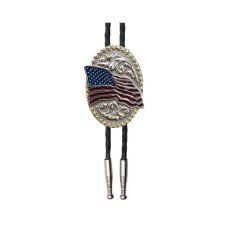 Western kravata AMERICAN FLAG