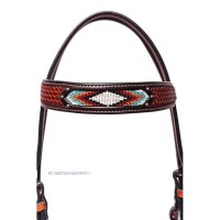 Western uzda FANCY TOOLED