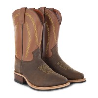 Western škornji Pools BROWN BEIGE, uni Western škornji Pools BROWN BEIGE, uni