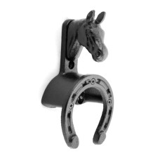 Kljuka za uzdo HORSEHEAD + HORSESHOE