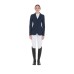 EQUESTRO® ženski tekmovalni suknjič PERFORATED - temno moder EQUESTRO® ženski tekmovalni suknjič PERFORATED - temno moder