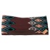 Western podsedelnica POOL'S BREATHABLE PURE WOOL, bordo/turkizna Western podsedelnica POOL'S BREATHABLE PURE WOOL, bordo/turkizna