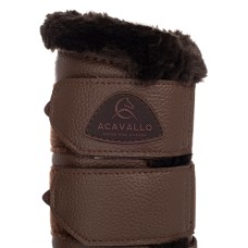 Acavallo® zadnji ščitniki LEATHER SHEEPSKIN ANATOMIC