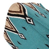 Western podsedelnica POOL'S BREATHABLE PURE WOOL, turkizna/črna