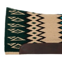 Western podsedelnica POOL'S BREATHABLE PURE WOOL, temno zelena